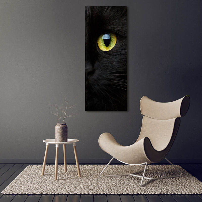 Cat's Eyes - Wrapped Canvas Print
