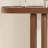 Retro style simple oval console table-1187162566
