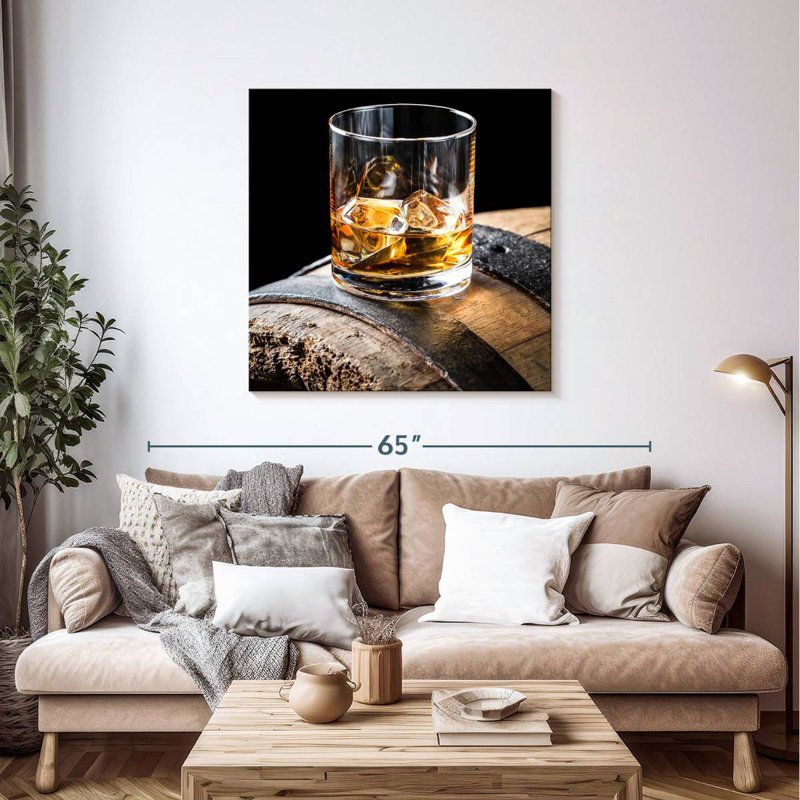 Yarlin Brandy, boisson du baril, H 39 po x l 39 po
