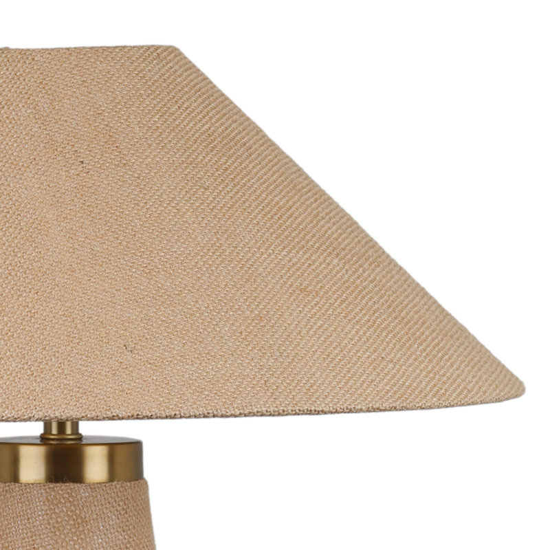 Lampe de table en jute naturel Graham