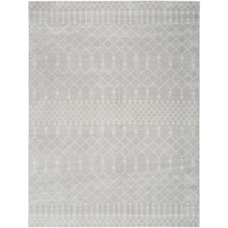 Tapis gris Athalla, Rectangle 6 pi x 9 pi