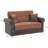  Avalon 65 in. Fabric Upholstered 2-Seater 3-in-1 Sleeper Loveseat Sofa Bed with Storage, Firm Seat Cushion-375221940