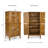 Beachcrest Home™ Anjenette 32'' W 195.05 Gallons Water Resistant Solid Wood Acacia Lockable Cabinet Deck Box-889226818