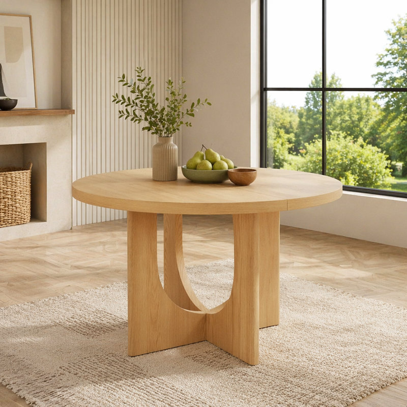 Table de salle à manger 48 ", Naturel