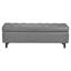 Faux Leather Upholstered Storage Bench-1250002983