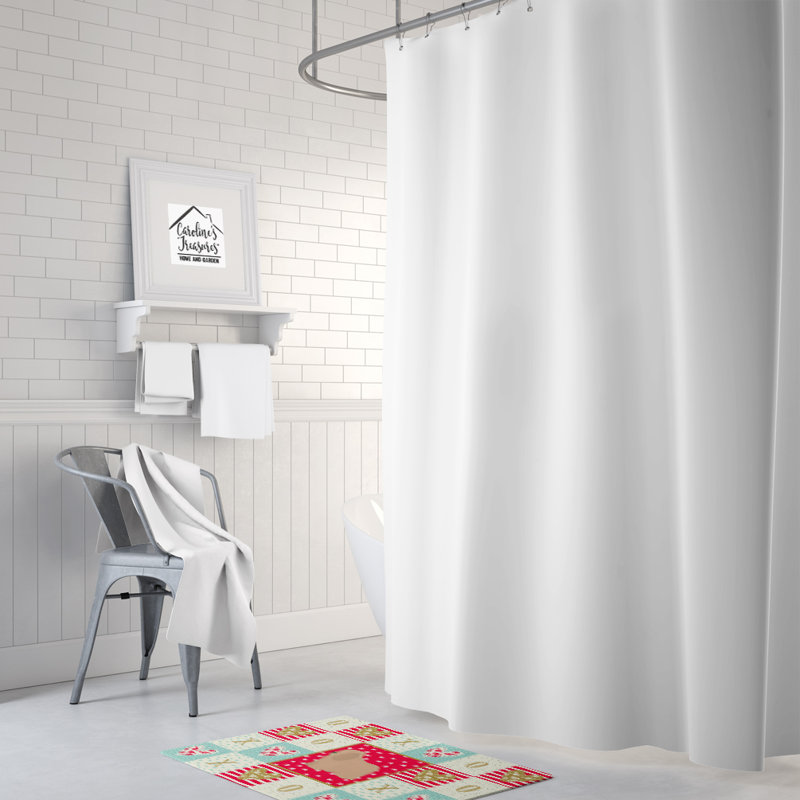 Tapis de cuisine en mousse mémoire love Shanaya, Coton de Tuléar beige