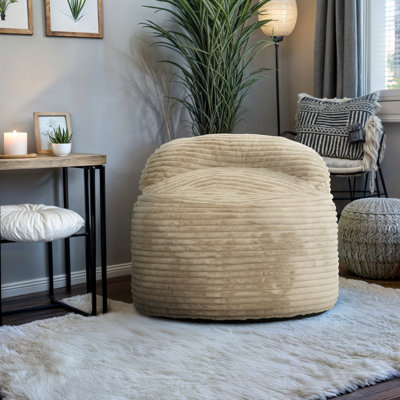 Sealy Collection Teddy 2-in-1 Foam Bean Bag Chair / Pillow