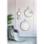Charmant miroir mural circulaire avec cadre en fer durable pour la décoration intérieure-995135877