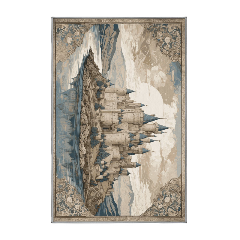 Stonehaven Castle Rug, Rectangle 2' x 3'