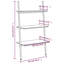 Castanea 116 cm H x 64 cm W Steel Ladder Bookcase-2035441613