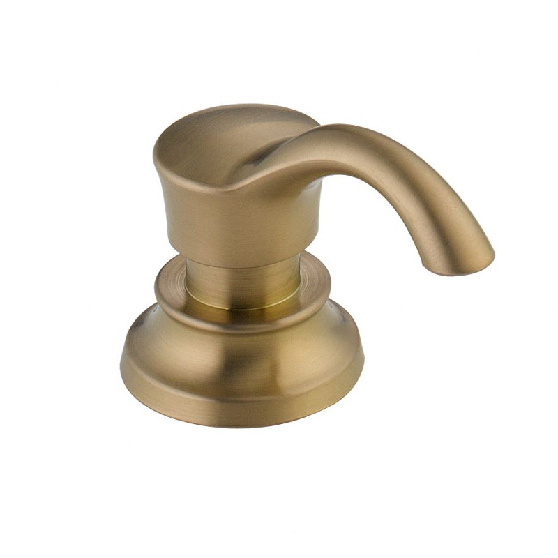 Cassidy Soap Dispenser, Brilliance Champagne Bronze
