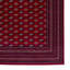Dubai area rug Machine Woven Rectangle Red-93557219