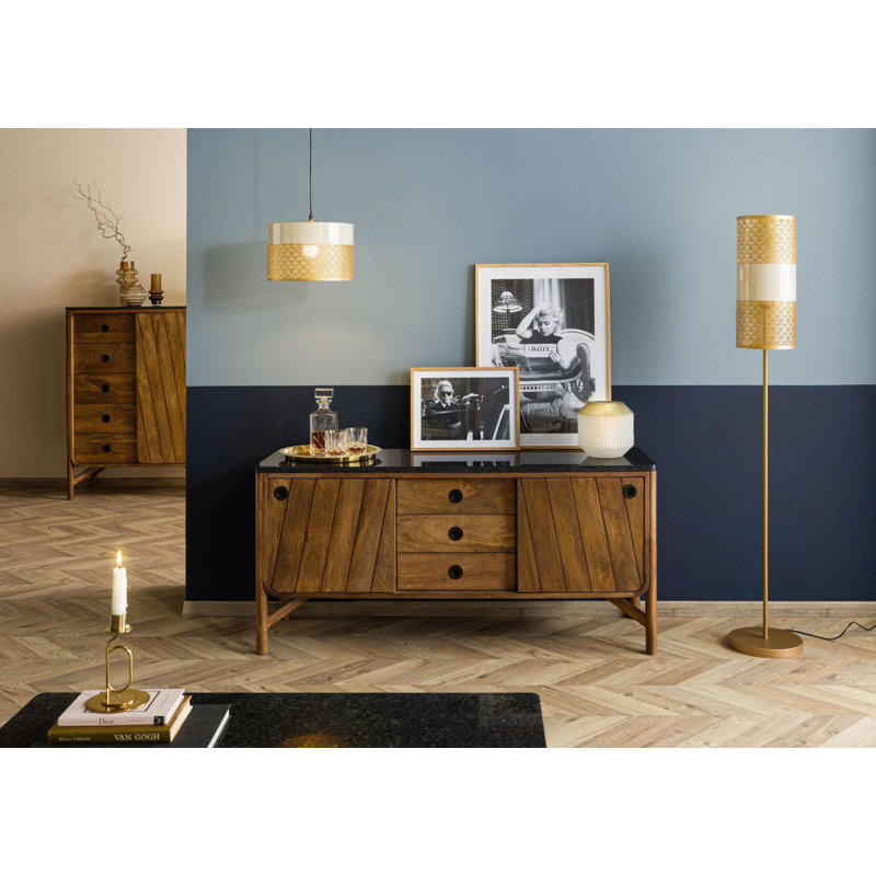LOS ANGELES 140cm Solid Wood Sideboard
