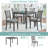5-Piece Wooden Dining Table Set