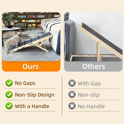 Wooden Foldable Dog Ramp