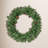 30" Cashmere Wreath with Pinecones and Red Berries
