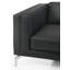 Canapé modulaire en cuir véritable de 120 po Alaga-1238760892-1238752191