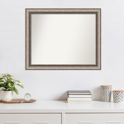 Miroir d'appoint mural mat en plastique Fahida