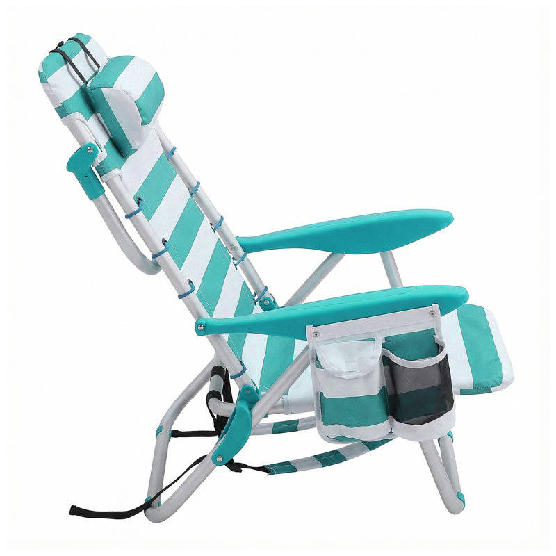 Chaise de plage pliante pour camping, Green