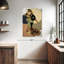 Femme Samurai Warrior sur toile-1636524191
