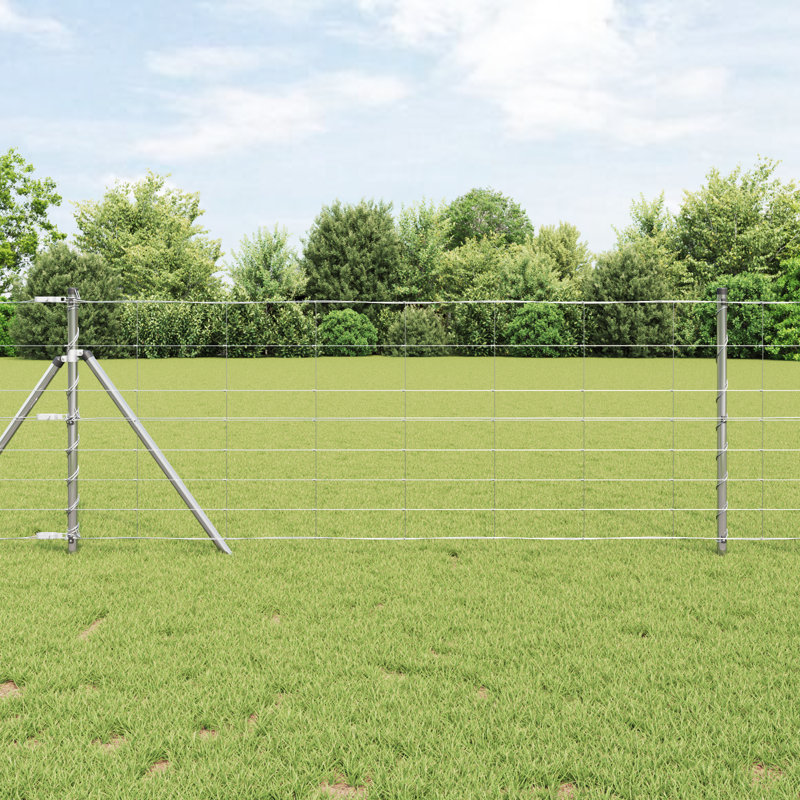 Galvanised Steel Fence Panels, 80cm H x 10000cm W