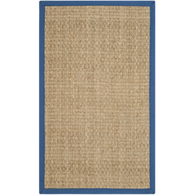 Campbellton Natural Fiber Seagrass Solid Color Rug