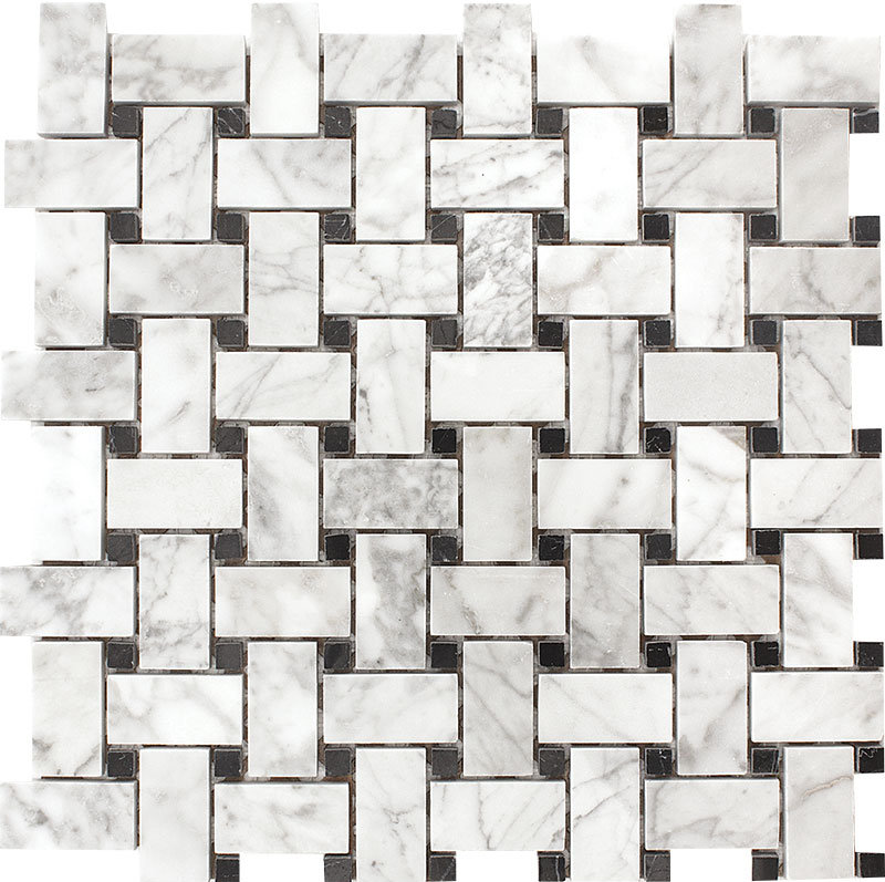 Carreau de mosaïque de mur et de plancher en marbre Cottage