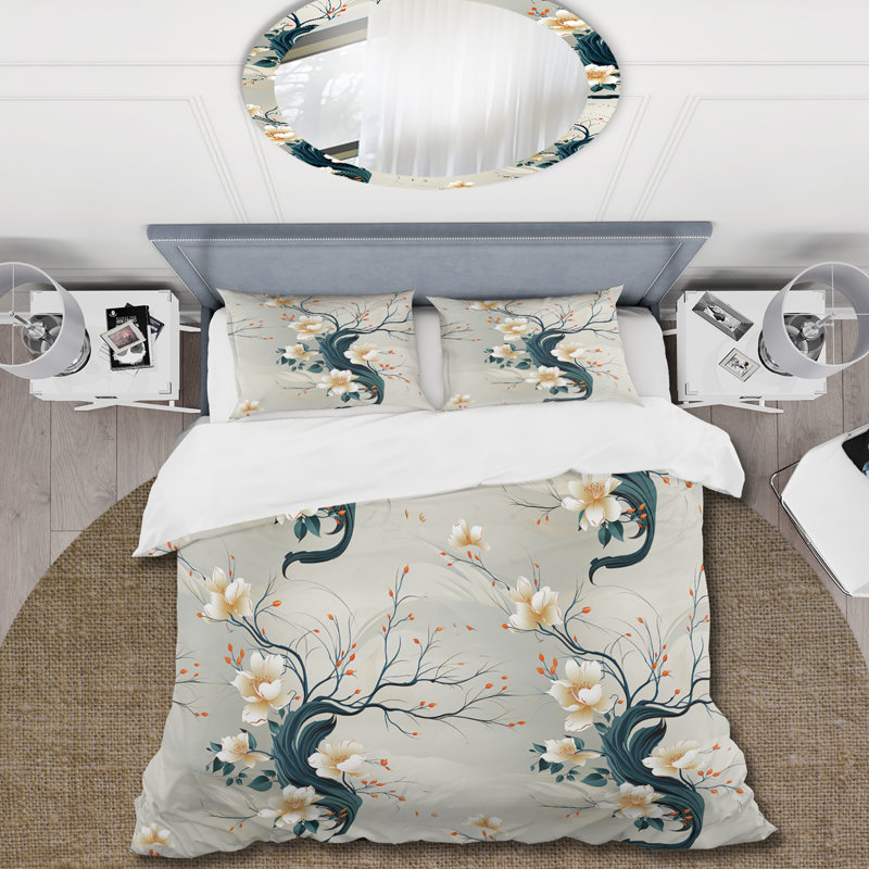 Literie Zen Elegance, Housse de couette simple + 1 taie décorative stan