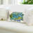  Batik Fish Outdoor Lumbar Pillow