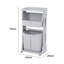 PP Laundry Room Organizer with Wheels