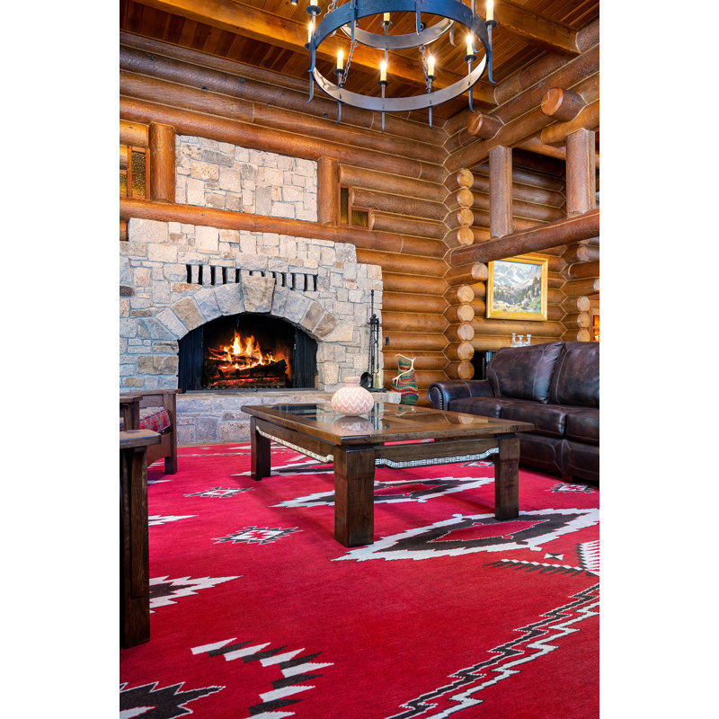 Mesa Wool Southwestern Area Rug, Rectangle 3' x 5'