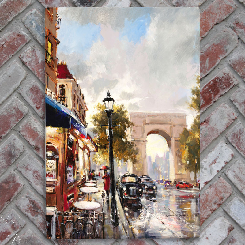 BRENT HEIGHTON Traditional Cities & Countries Wall Decor on Ceramic