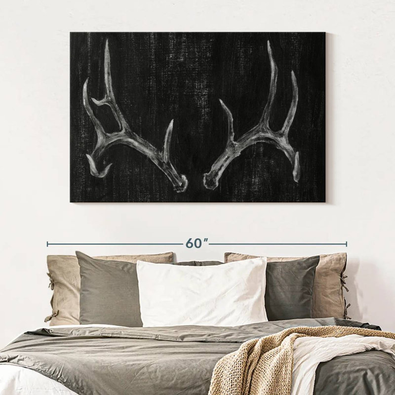 Senne Rustic Antlers I, 34" H x 51" W