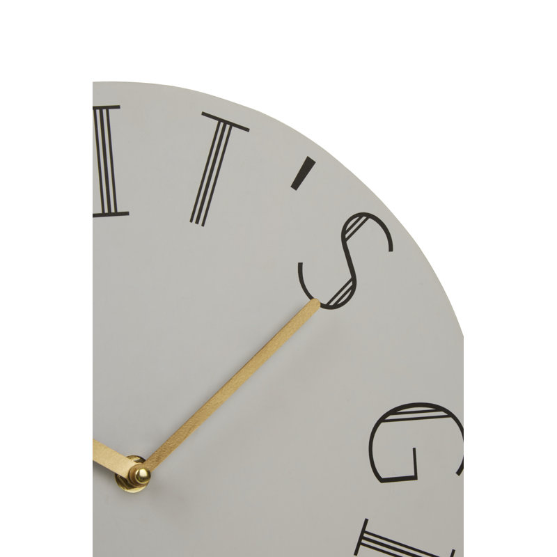 Nakita Wood Wall Clock