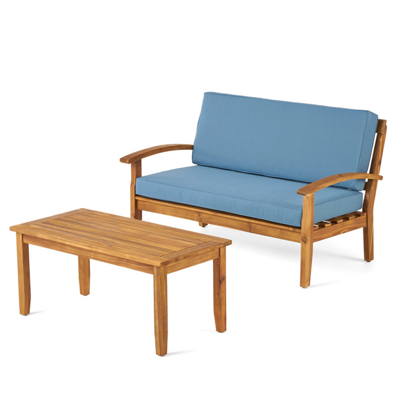 Peyton Love Seat + Coffee Table