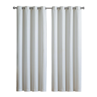 Agnes Solid Blackout Curtain Panel