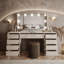 Dressing Table with Mirror-1050906822