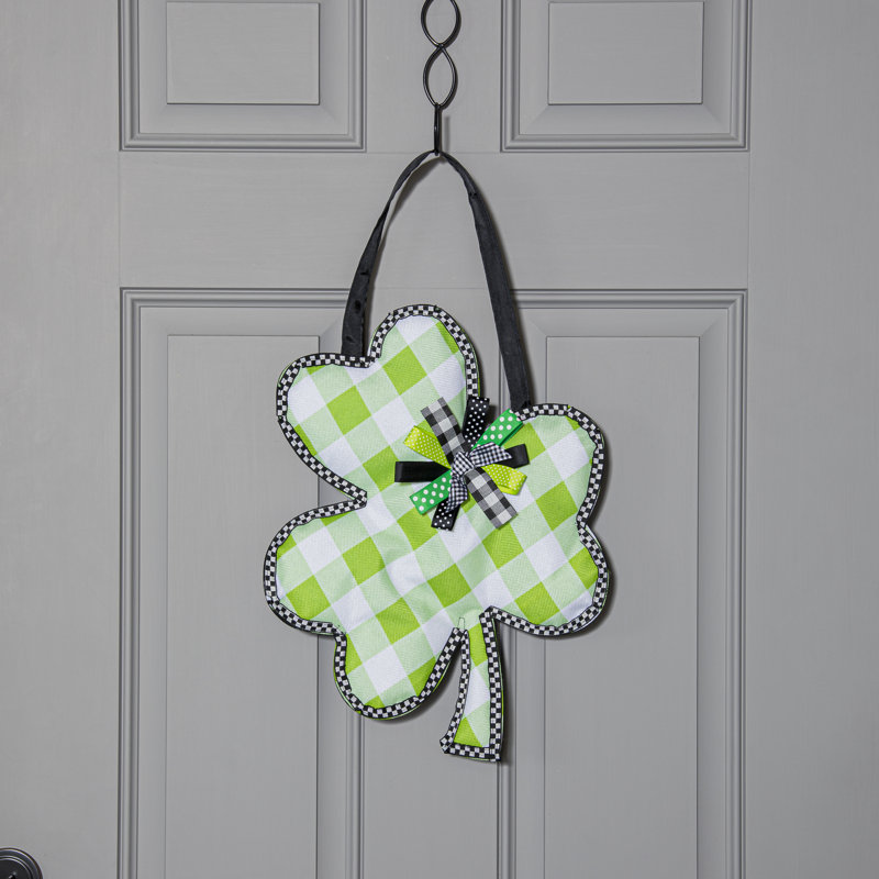 Porte à carreaux