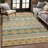 Machine Washable Indoor/Outdoor Chantille ACN2561 Global Rug-2117726898-2117726788