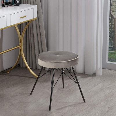 Mcdonough Iron Accent Stool
