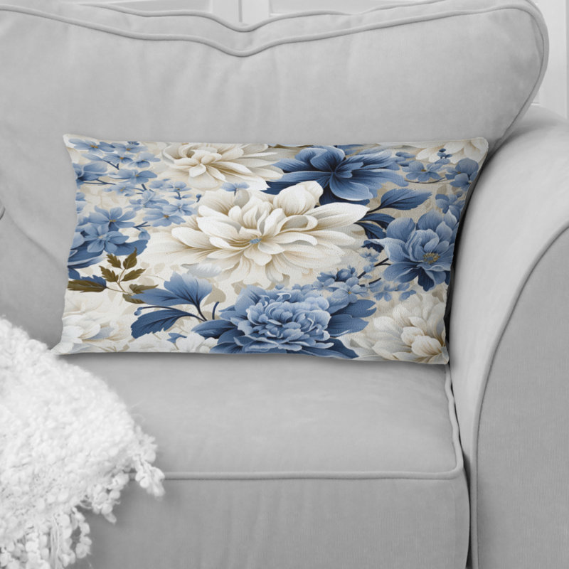 Floral Throw Pillow