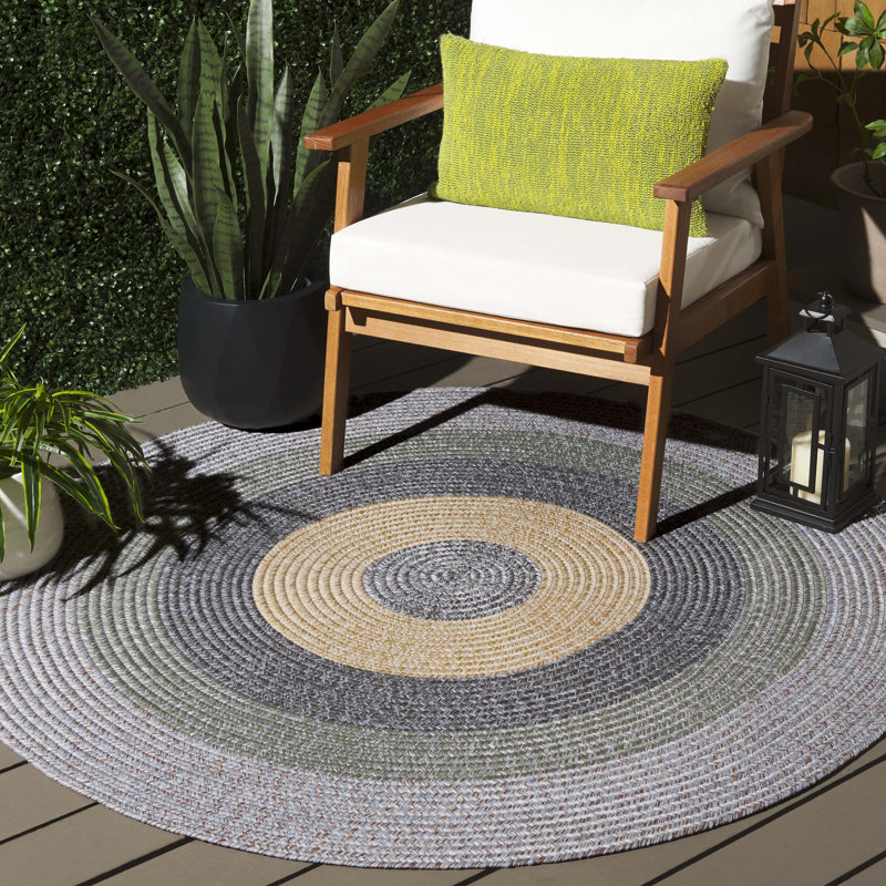 Tapis intérieur / extérieur Doner, Rond 5 pi