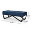 Repose-pieds bleu marine-905598017