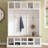 78''H Modern Hall Tree With Wide Storage Seating Bench, Entryway Shoe Cabinet With 13 Compartments, Elegant Coat Rack With 6 Hooks For Mudroom-579379683