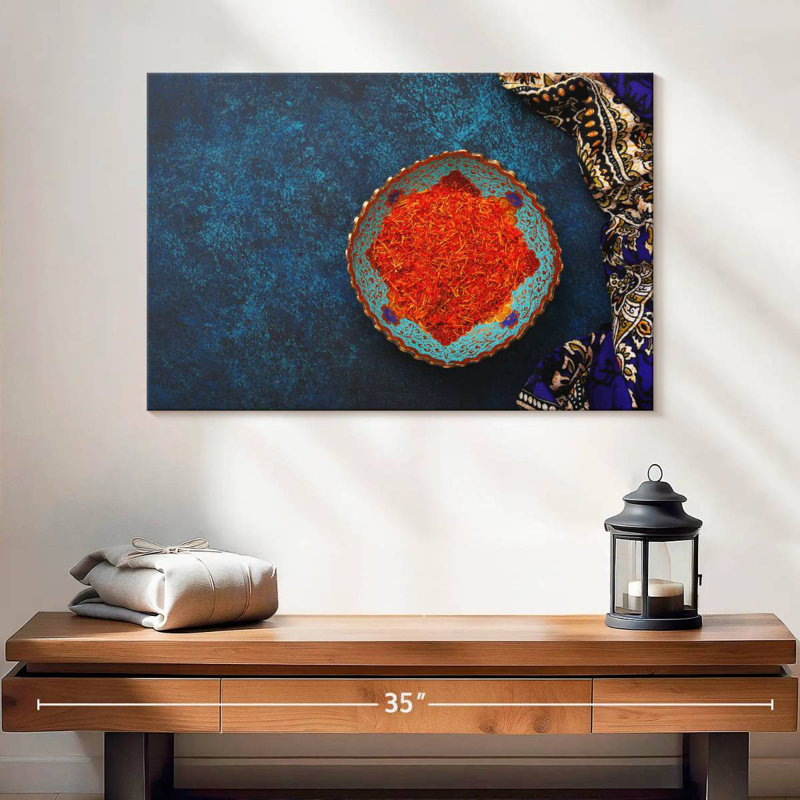 Yarlin Saffron Spice, 16" H x 24" W