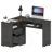 Raleigh L-Shaped Desk, Two Drawers, One Shelf, CPU Storage-1140543264