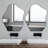 Sunee Flat Wall Mirror
