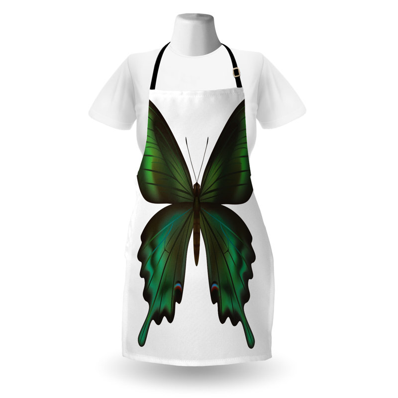 No Pattern Bib Apron