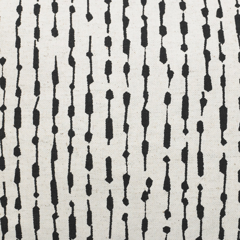 Coussin Banco, Noir, 12 po x 18 po