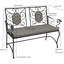 Rachit Steel Outdoor Bench-1413107896